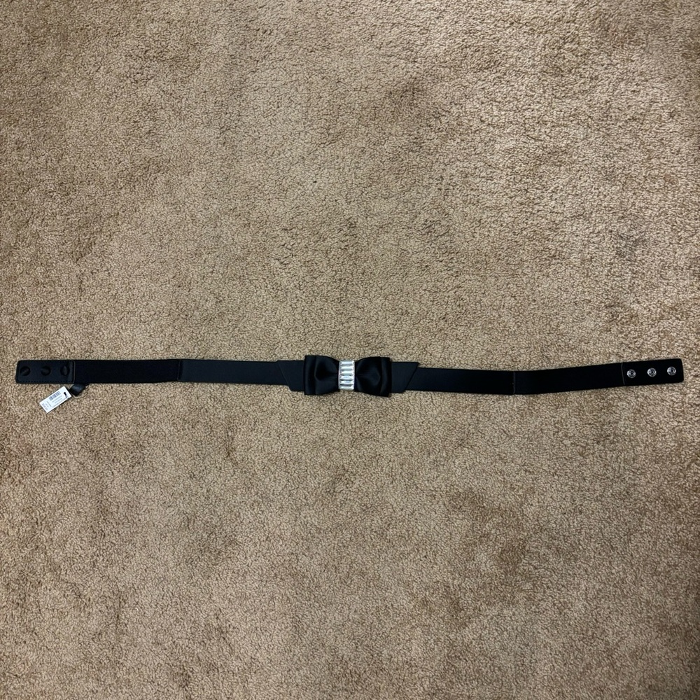 White House Black Market bow belt